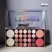 URATM 24-Color All-in-One Makeup Palette - Matte & Pearlescent Eyeshadows, Lipsticks, Blush & Contour - Professional Multi-Functional_voghion.com