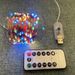 USB Remote Control LED Fairy Lights With 8 Color Options, Flexible Copper Wire String Lights For Christmas, Wedding, Party, Home Decoration_voghion.com