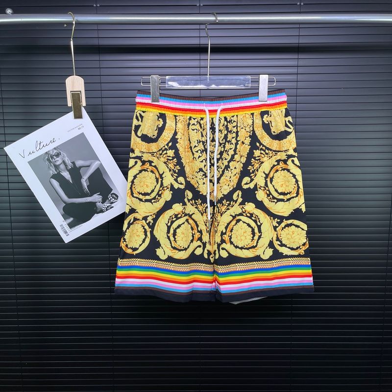 Unbeatable Quality Unbeatable Quality VE Summer Men's Beach Pants Casual Shorts With Inner Mesh Drawstring Design Comfortable And Breathable_voghion.com