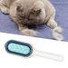 Guangying Pet Comb Multifunctional Smooth Comfortable Grip Anti-Slip Remove Floating Hair Plastic Pet Cleaning And Hair Removal Comb For Kitten_voghion.com