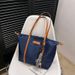 Bolso de mano con un solo hombro de gran capacidad y contraste de nailon de estilo nuevo de Beibei Shangpin 2023_voghion.com