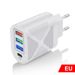 48W hurtigoplader 3.0 USB-oplader til iPhone Samsung Tablet EU US-stik vægoplader til mobiltelefon hurtigopladning_voghion.com