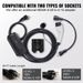 28Foot Portable Level 1+2 Amp 515 Charging Electric 240V Cable Or 16 Charger Charger 620P Plug Vehicle NEMA 120V NEMA EV With_voghion.com