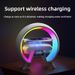 New Wireless Charging 63 Bluetooth Speaker, Colorful Lighting Atmosphere, High Sound Quality, Long Battery Life Bluetooth Speaker_voghion.com