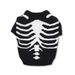 Trendy Brand Halloween Skull Autumn Winter Warm Core-spun Yarn Pullover Cute French Bulldog Pug Pet Sweater Dog Clothes_voghion.com
