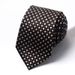 Men's Tie Business Formal Tie Polyester Groom Wedding Celebration Stripe 8CM Tie Wholesale In Stock_voghion.com