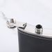 Factory Direct Supply Stainless Steel Portable 7oz Small Customizable Logo Gift Wine Flask Set EVA_voghion.com