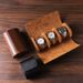 Watch Storage Box Portable Watch Box PU Three Position Watch Box Dustproof And Drop Proof Mechanical Watch Box Travel Watch Bag_voghion.com