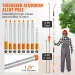 VEVOR Manual Pole Saw,4.6-9.8 Ft Extendable Tree Pruner, Sharp Steel Blade For High Branches Trimming, Manual Branch Trimmer With Lightweight Alumin_voghion.com
