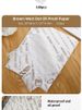 100pcs Oilproof Wax Paper Cake Bread Food Wrapper Disposable Burger Fries Baking Wax Paper Dinner Plate Greaseproof Pad Paper_voghion.com