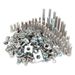 Motorcycle Screw Kit - High-Strength Bolts & Caliper Fasteners For S/X Model Customization (7x17x4mm, Full Set)_voghion.com