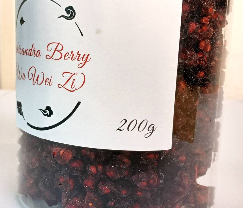 Schisandra Berry (Wu Wei Zi)	200g, From Changbai Mountain_voghion.com