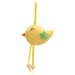 Easter Bird Cloth Ornament - 9x19cm Spring Decoration In White/Pink, Handcrafted Festive Hanging Decor_voghion.com