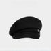 Beret British Style Cloud Octagonal Women's Newsboy Cap Large Version Navy Painter Hat Autumn Winter Khaki Color_voghion.com
