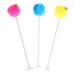New Suction Cup Teaser With Hard Spring Bell And Ball, Swinging Furry Ball Self-Entertainment Cat Toy_voghion.com