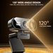 Cámara web 4K 2K 1080P con enfoque automático, Full HD, para portátil, PC, Windows, iOS, PS5, con micrófono, videollamadas y gamer_voghion.com