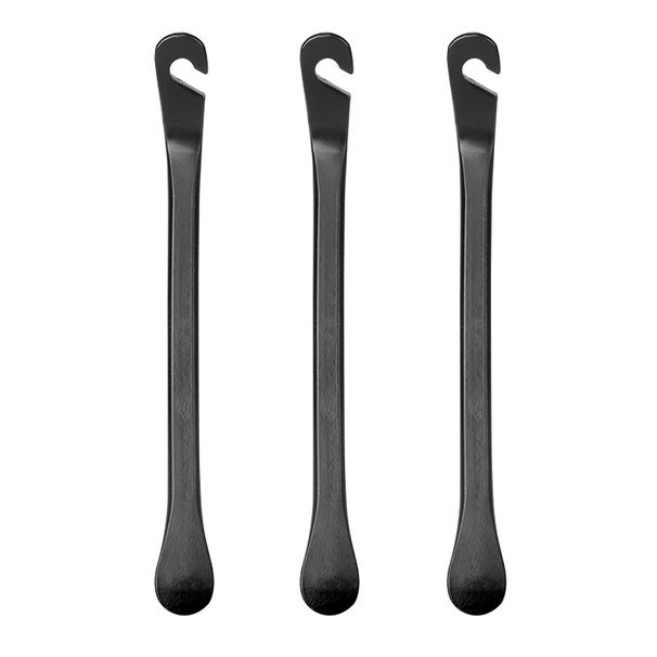 Black metal bicycle outer pry bar, mountain bike tire disassembly tool, riding equipment_voghion.com