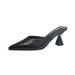 6777-1 Summer New High Heels For Women, Comfortable Commuting Pointed Toe Nude Color High-end PU Leather Single Shoes_voghion.com