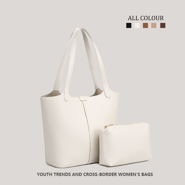 2025 New Women's Fashion Tote Bag, Versatile Handbag For Commuting, Casual Shoulder Bag_voghion.com