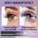 QICIY+6 colors of shiny eyelashes, waterproof, not easy to smudge, long lasting, thick, curled and fixed eyelashes_voghion.com