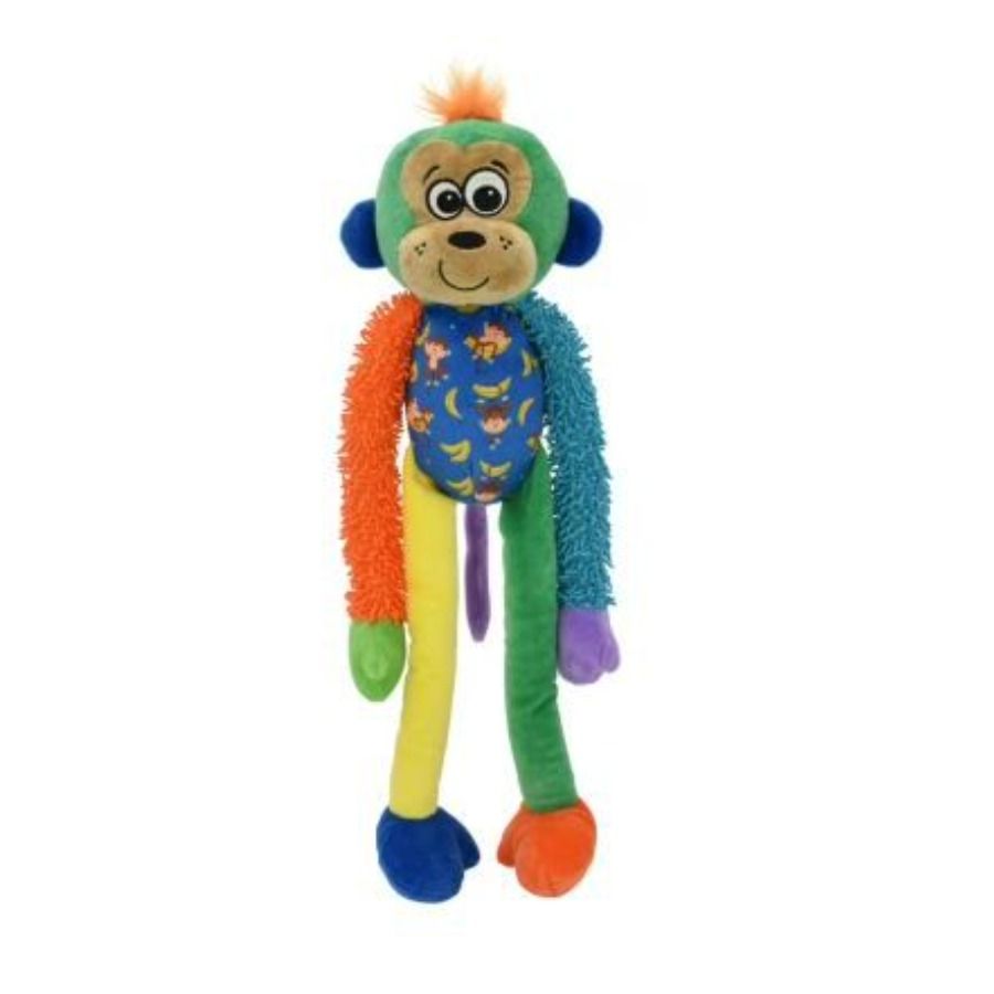 Toy Life Squeakers Vibrant Multicrew 18 Plush Six Monkey Dog_voghion.com