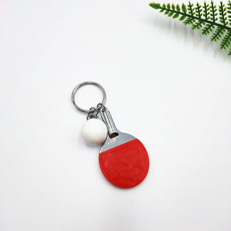 Mini Simulation Racket Keychain Pendant, Table Tennis Fan Souvenir, Sports Event Gift_voghion.com
