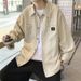 High-end Corduroy For Men, Spring And Autumn Trendy Brand, Ins Style, Handsome Long Sleeve Fashion Shirt Jacket_voghion.com