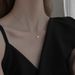 Sterling Silver Small Heart Necklace For Women, Niche Light Luxury High-End Design Clavicle Pendant Neck Chain Sweater_voghion.com