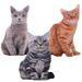 Adorable 3d Simulation 50cm Cat Pillow Plush Toy Cushion For Home Cozy Decor_voghion.com