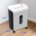 Woolsche Paper Shredder, P-4 Security Level,12-Sheet Cross Cut With 4.76-Gallon Pull Out Bin, Shred Paper And Credit Card/CD For Office Use_voghion.com