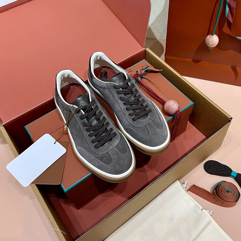 Scarpe Dexun classiche LP da uomo e da donna, in vera pelle, con punta tonda e suola piatta, stile casual, da abbinare ai colori_voghion.com