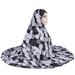 Novo cachecol estampado XL, tecido de flores, boné malaio, chapéu árabe_voghion.com