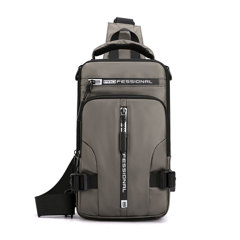 Borsa a tracolla monospalla casual multifunzionale da uomo nuova in tessuto spaziale impermeabile_voghion.com