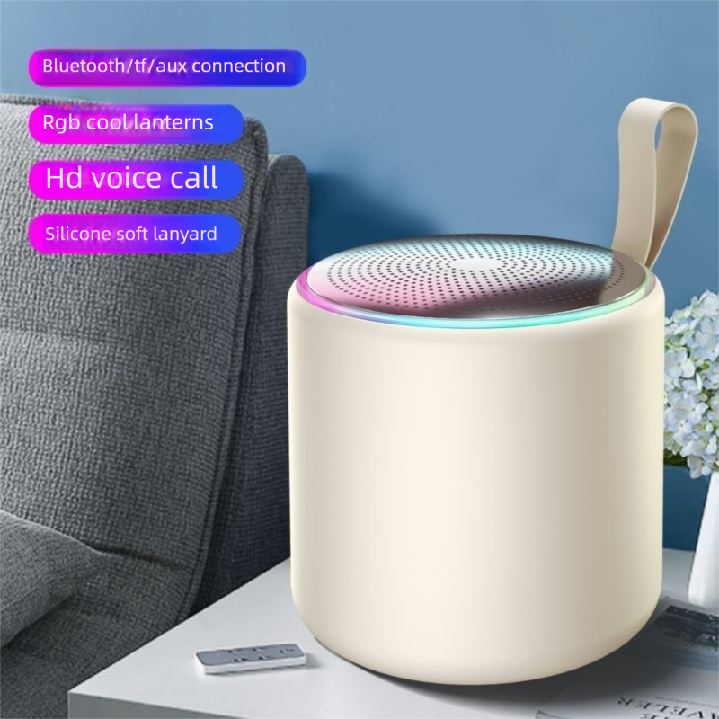 Altoparlante per computer e telefono cellulare con slot per scheda, wireless, Bluetooth, piccolo subwoofer portatile, qualità del suono ad alta fedeltà, grande_voghion.com