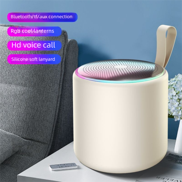 Altoparlante per computer e telefono cellulare con slot per scheda, wireless, Bluetooth, piccolo subwoofer portatile, qualità del suono ad alta fedeltà, grande_voghion.com