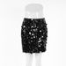 2024 Autumn Winter New High Waist Solid Color Sequin Sexy Bodycon Short Skirt Fashionable Elegant Cross-Border European_voghion.com