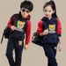 Boys' 2023 New Mid size Children's Sports Sweater Two piece Set for Boys Spring and Autumn Season Korean_voghion.com