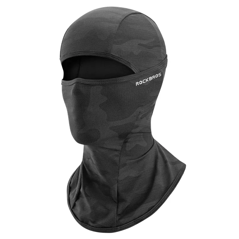 ROCKBROS Masque de cyclisme intégral avec protection UV, cagoule d'été, chapeau, écharpe de vélo de route, équipement d'extérieur respirant_voghion.com