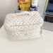 RYYD Quilted Toiletry Case - Box Shape|Cute Cotton|EU Made_voghion.com