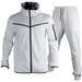 Sportbekleidungsset für Herren – Trainingsjacke mit Kapuze und Jogginghose, atmungsaktive Baumwollmischung, bequeme Passform für Fitnessstudio, Laufen und Freizeitkleidung_voghion.com