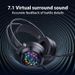 Gaming Headset Wired 7.1 Channel Noise Cancelling Multifunctional Surround Sound Headphone Over-Ear For Computer Laptop USB_voghion.com