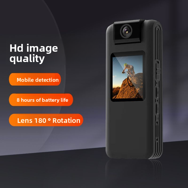 Telecamera sportiva panoramica HD Pixel da esterno a 360° con visione notturna, WiFi, dispositivo di registrazione portatile, da portare con sé_voghion.com