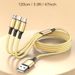 3in 1 Ladekabel für iPhone/Typ C/Micro USB Ladekabel für iPhone 14 13 12 ProCharger Kabel für Samsung, Xiaomi USB C Handys_voghion.com