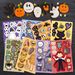 Stickers 8 Piece Halloween Face Changing Stickers Children's Educational Toys Handmade DIY Cartoon Stickers Puzzle Stickers_voghion.com