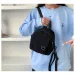 Mini-Rucksack für Damen, modisch, einfarbig, Cord, schlicht, lässig, für Reisen, große Kapazität, Schultasche für Damen 240820_voghion.com