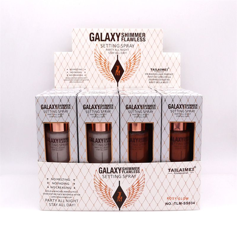 TLM Marka Mikro Aydınlatıcı Makyaj Galaxy Sıvı Kum Yıldız Flaş Sabitleyici Sprey Su_voghion.com