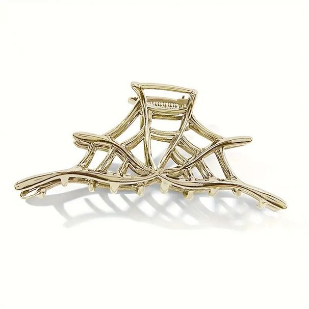 Fermaglio per capelli con ragnatela di Halloween, fermaglio per capelli in metallo con squalo, accessori per capelli transfrontalieri_voghion.com