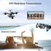 4DRC V14 RC Drone WIFI FPV 4K HD Wide Angle Dual Camera Quadcopter Portable With Bag ,2 Batteries Drone For Beginner,Headless Mode,Gesture Photo_voghion.com