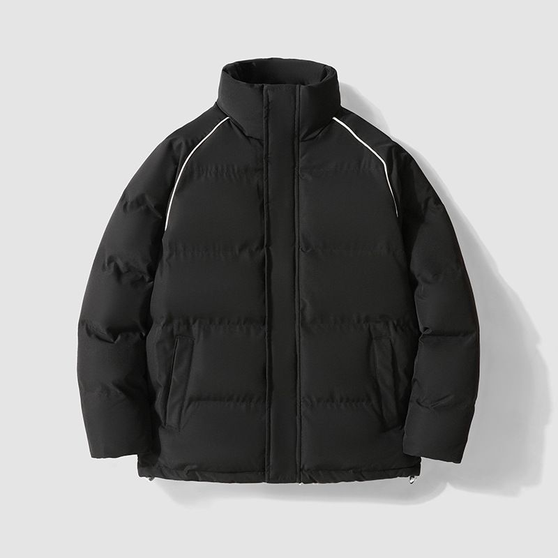 "Herenjack van zwaar katoen - Streetwear winterjas met versterkte stiksels (groen/kaki/zwart/donkergrijs, M-6XL)"_voghion.com