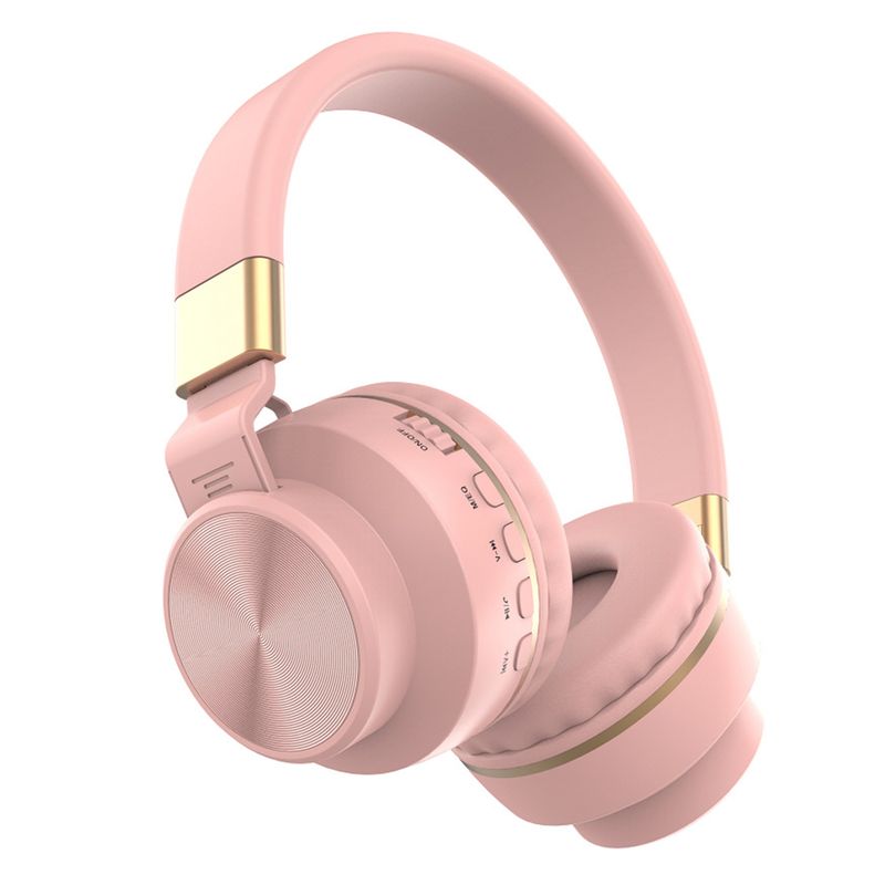 Wireless Headphone Foldable Heavy Bass Bluetooth-compatible 5.0 Stereo Music Earphone For Mobile Phone_voghion.com